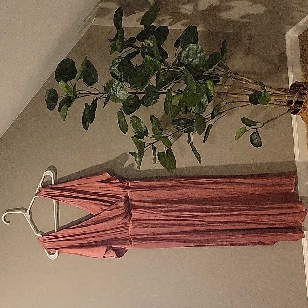 Pink silky Express Romper